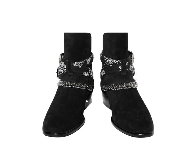 AMIRI AMIRI Bandana Buckle Boot Black - view 3