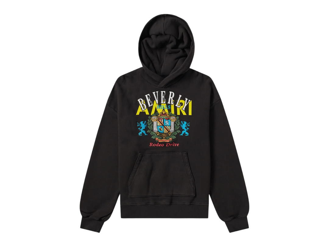 AMIRI AMIRI Beverly Hills Oversized Hoodie Black