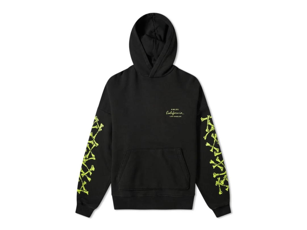 AMIRI AMIRI Bones Star Hoodie Black