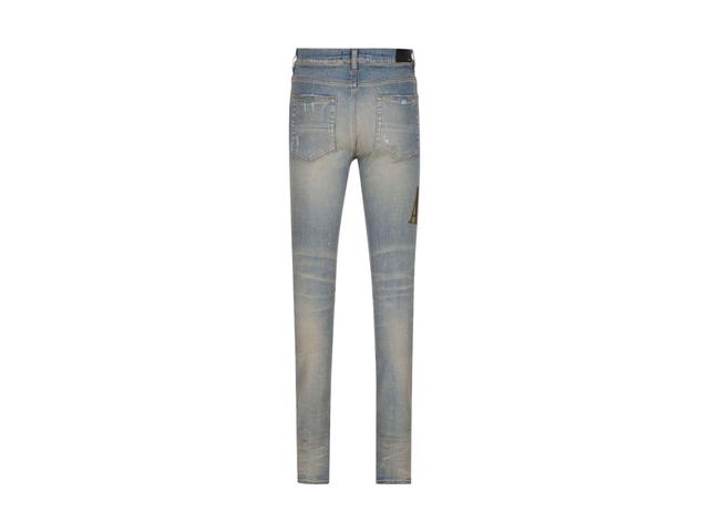 AMIRI AMIRI Core Logo Applique Jeans Blue - view 2