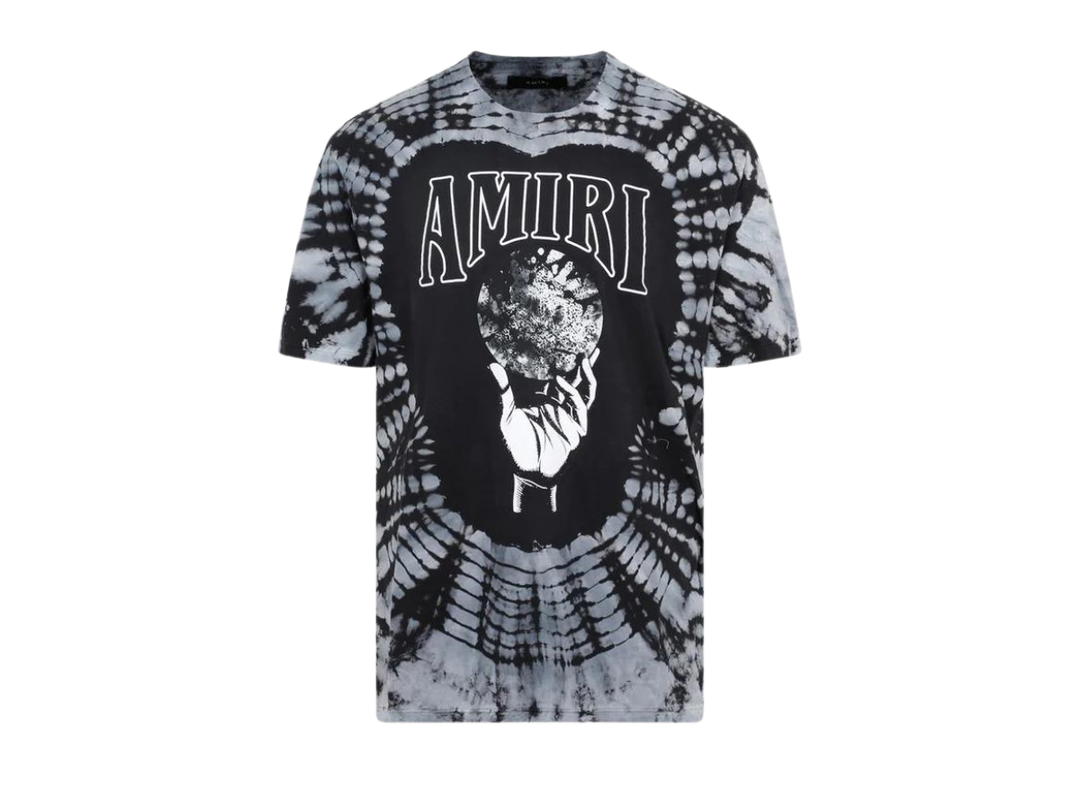 AMIRI AMIRI Crystal Ball Tie-Dye T-Shirt Black