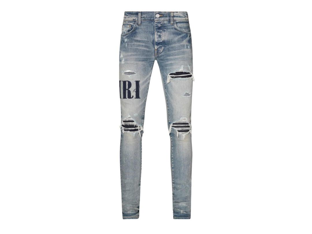 AMIRI AMIRI Denim Applique Logo Jean Clay Indigo (FW22)
