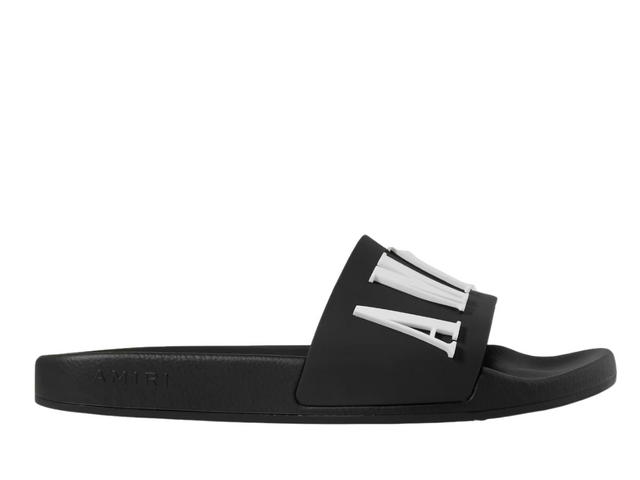 AMIRI AMIRI Logo-Embossed Rubber Slides - view 1