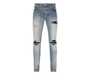 Buy Amiri MX1 Jeans Clay Indigo-Green Plaid | SASOM