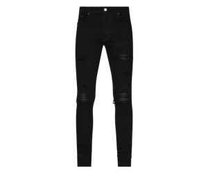 Buy AMIRI MX1 Jean In Distressed Italian Denim Skinny Jeans Black at Sasom – Authentic and Ready to Ship