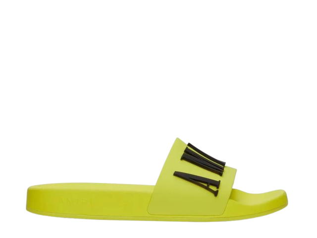 AMIRI AMIRI Rubber Classic Logo Pool Slide Volt - view 1