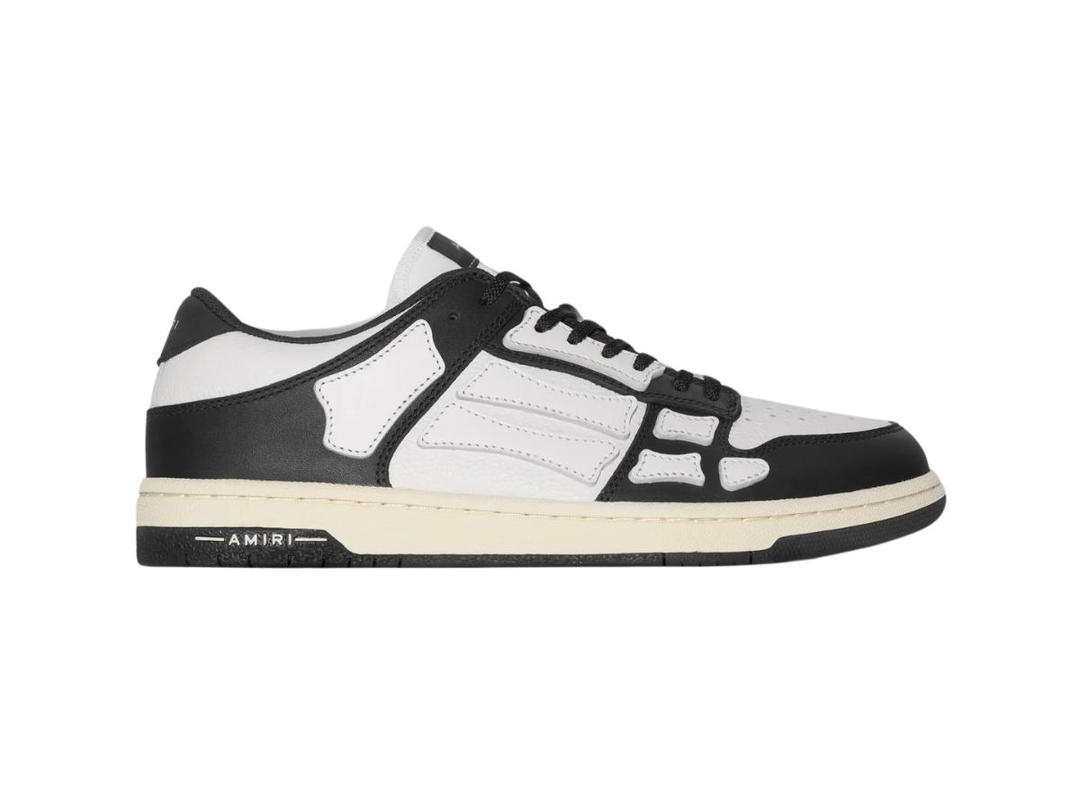AMIRI AMIRI Skel Top Low Black White
