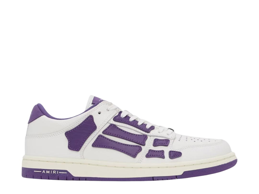 AMIRI AMIRI Skel Top Low White Purple