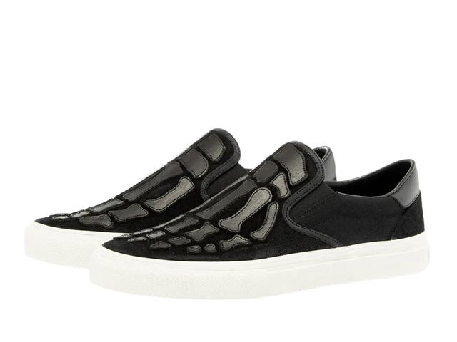 AMIRI AMIRI Skeleton Toe Slip On Black - view 2