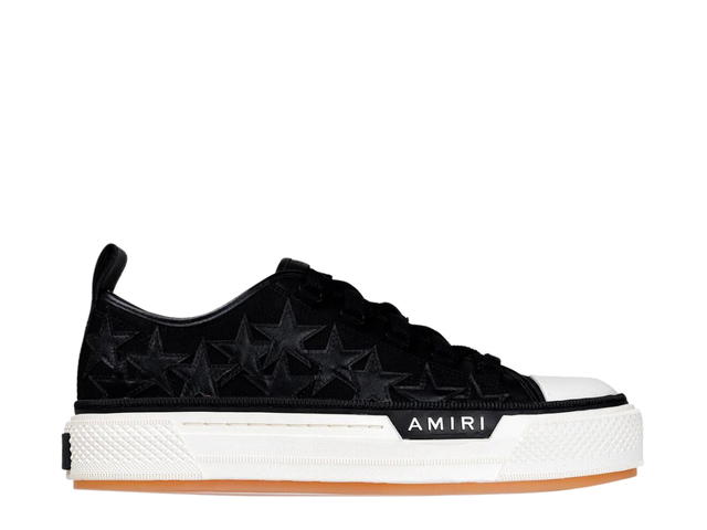 AMIRI AMIRI Stars Court Low Sneakers Black White - view 1
