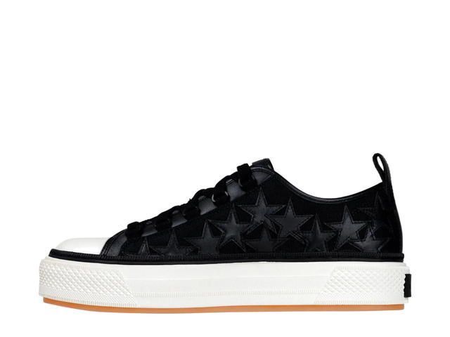 AMIRI AMIRI Stars Court Low Sneakers Black White - view 2
