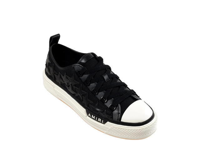 AMIRI AMIRI Stars Court Low Sneakers Black White - view 3