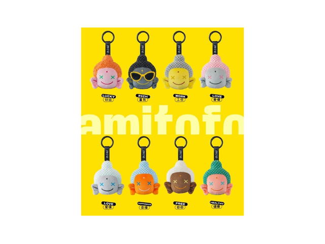 amitofo shupi amitofo shupi Good Luck Plush Pendant Whole Set - view 2