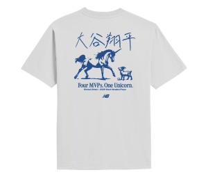 Buy New Balance Shohei Ohtani Unicorn Short Sleeve T-Shirt 2025 White at Sasom – Authentic and Ready to Ship