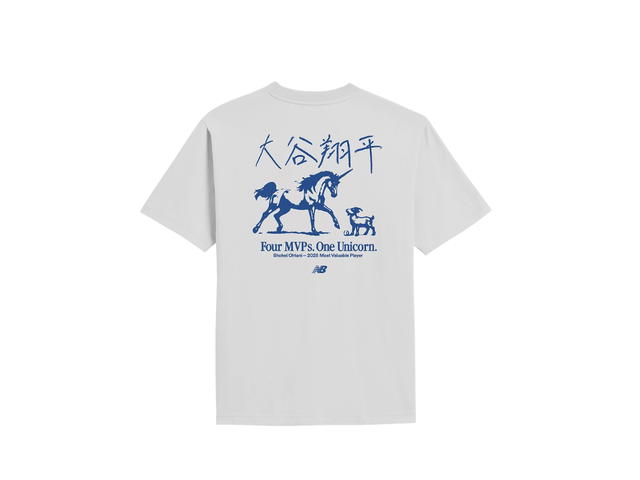 New Balance New Balance Shohei Ohtani Unicorn Short Sleeve T-Shirt 2025 White - view 1