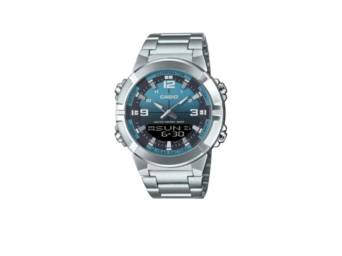 Casio Casio Classic Analog-Digital AMW-870DA-2A2VDF Watch Blue