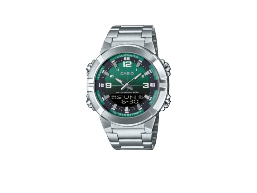 CASIO CASIO AMW-870DA-3AV Stainless Steel Green