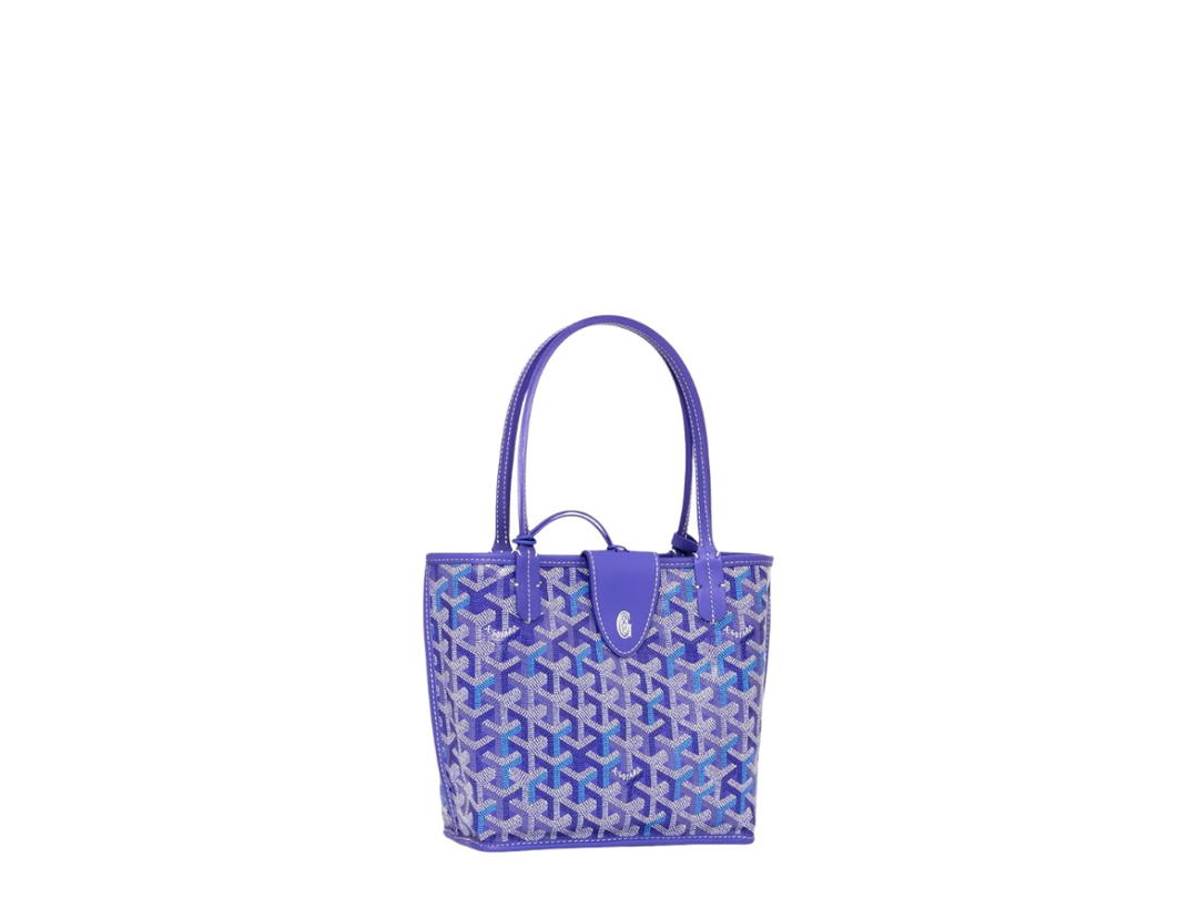 Goyard Goyard Anjou Mini Bag Multicoloured Blueberry Purple