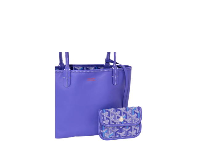 Goyard Goyard Anjou Mini Bag Multicoloured Blueberry Purple - view 3