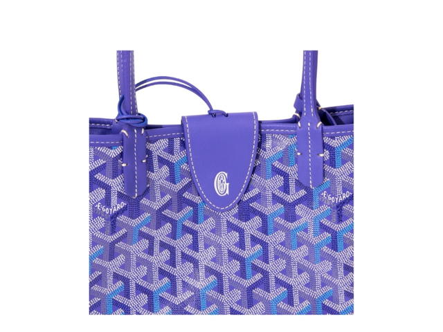Goyard Goyard Anjou Mini Bag Multicoloured Blueberry Purple - view 4