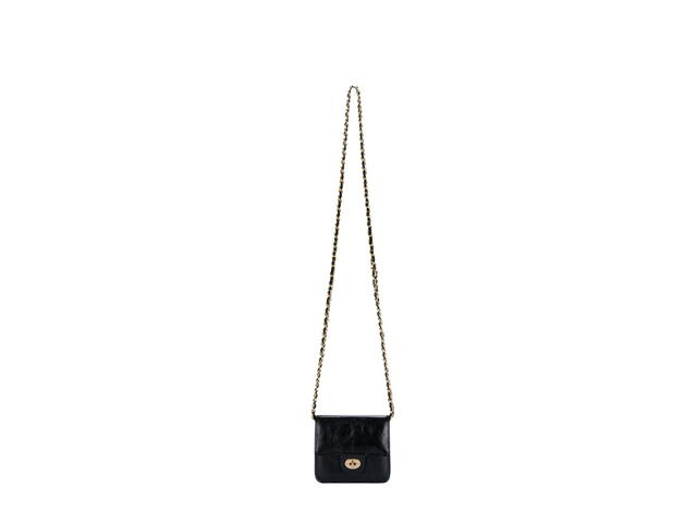 ANOETIC ANOETIC ANC Crinkle Classic Mini Bag Gold Black - view 1