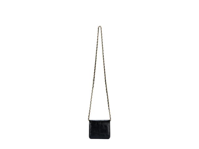ANOETIC ANOETIC ANC Crinkle Classic Mini Bag Gold Black - view 3