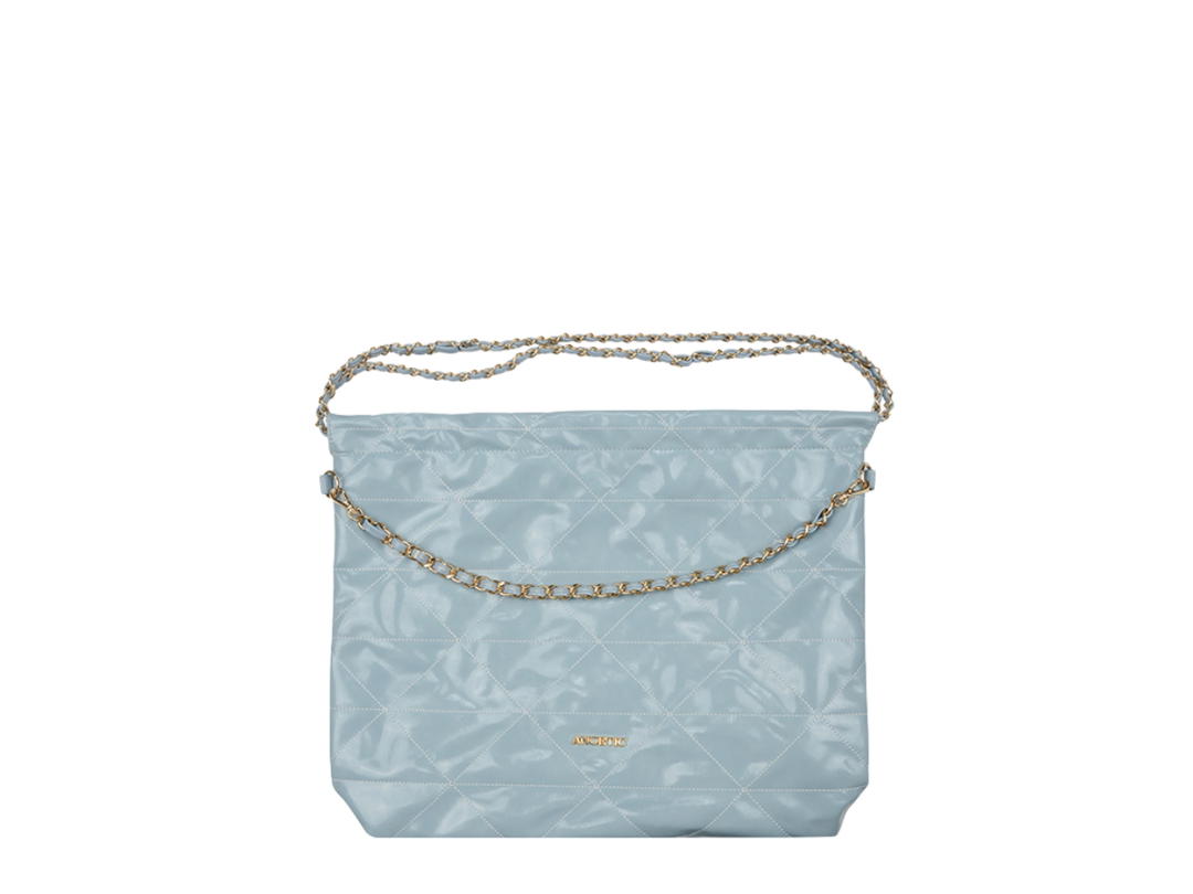 ANOETIC ANOETIC ANC Draw Chain Shoulder Bag Blue
