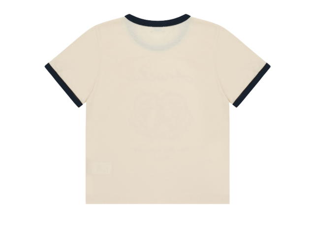ANOETIC ANOETIC ANC Love Half T-Shirt Ivory - view 2