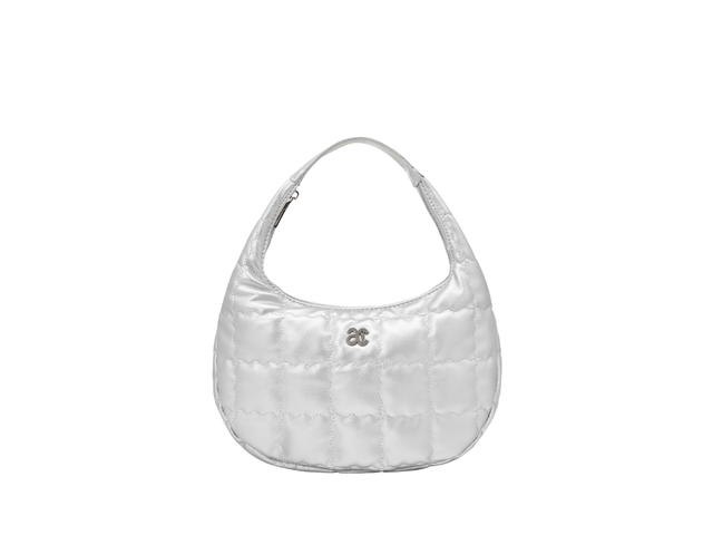 ANOETIC ANOETIC ANC Quilting Tote Bag Silver - view 1