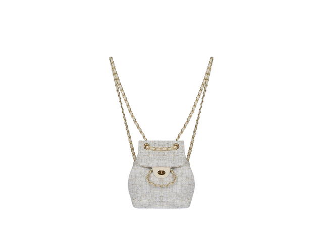 ANOETIC ANOETIC ANC Tweed Classic Backpack Ivory - view 3