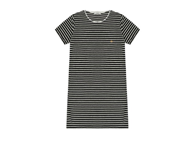 ANOETIC ANOETIC Lace Terry Stripe One-Piece Grey - view 1