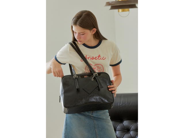 ANOETIC ANOETIC Square Multi Shoulder Bag Black - view 7