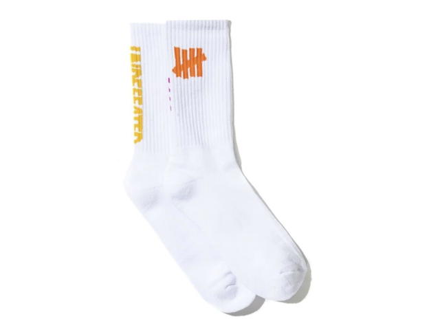 Anti Social Social Club Anti Social Social Club x Undefeated Socks White - view 2