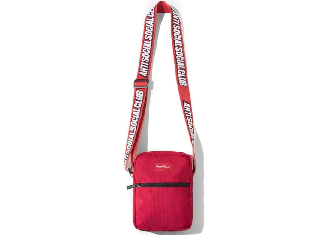 Anti Social Social Club Anti Social Social Club Red Side Bag