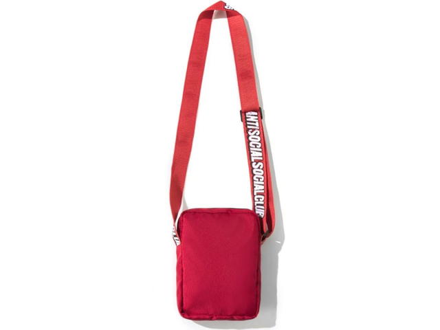 Anti Social Social Club Anti Social Social Club Red Side Bag - view 2