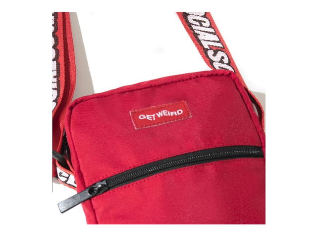 Anti Social Social Club Anti Social Social Club Red Side Bag - view 3