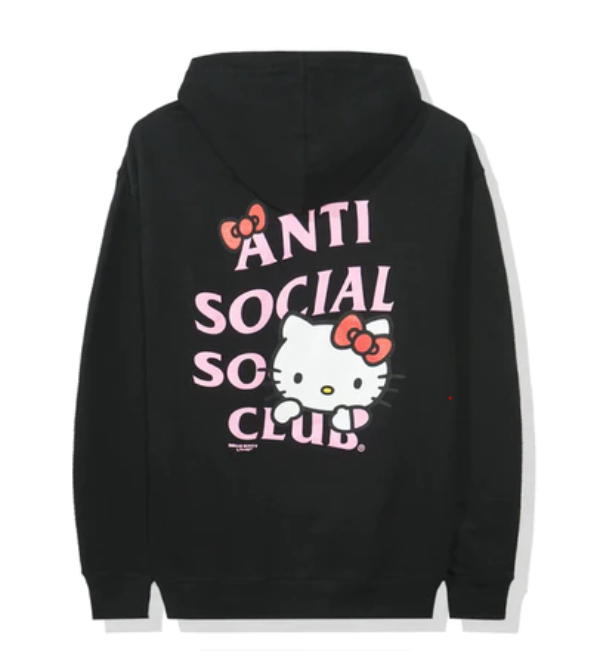 Anti Social Social Club ASSC x Hello Kitty Black