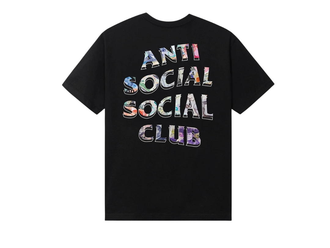 Anti Social Social Club Anti Social Social Club All My Friends Are Dead Presidents Tee Black
