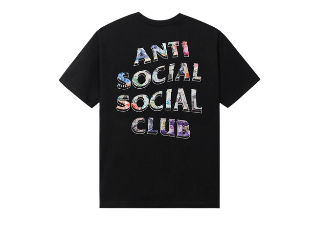 Anti Social Social Club Anti Social Social Club All My Friends Are Dead Presidents Tee Black - view 1