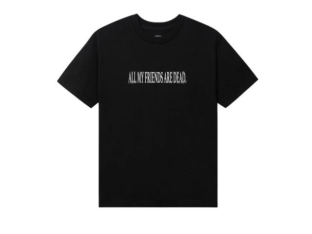 Anti Social Social Club Anti Social Social Club All My Friends Are Dead Presidents Tee Black - view 2
