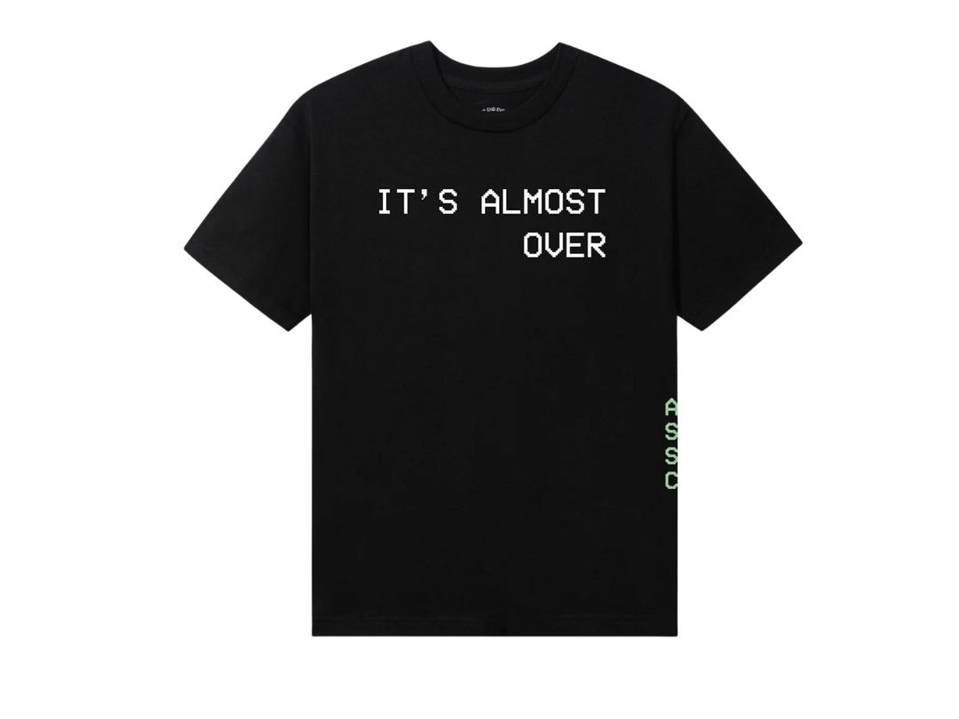 Anti Social Social Club Anti Social Social Club Almost Over Tee Black