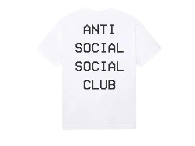 Anti Social Social Club Anti Social Social Club Almost Over Tee White - view 2