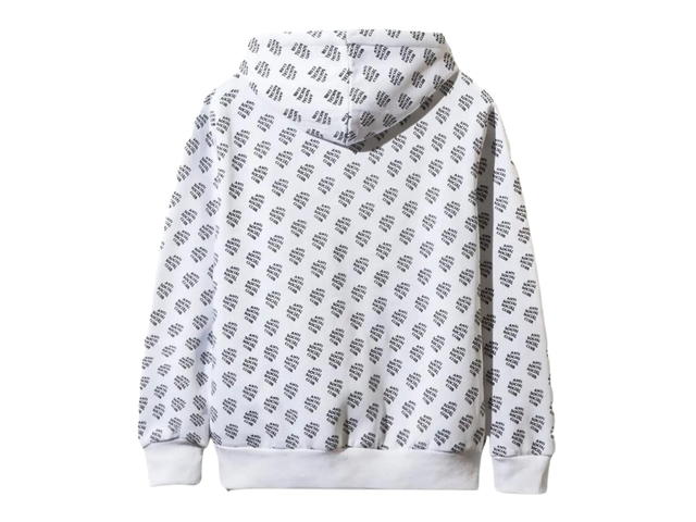 Anti Social Social Club Anti Social Social Club Black All Over You Hoodie White - view 2