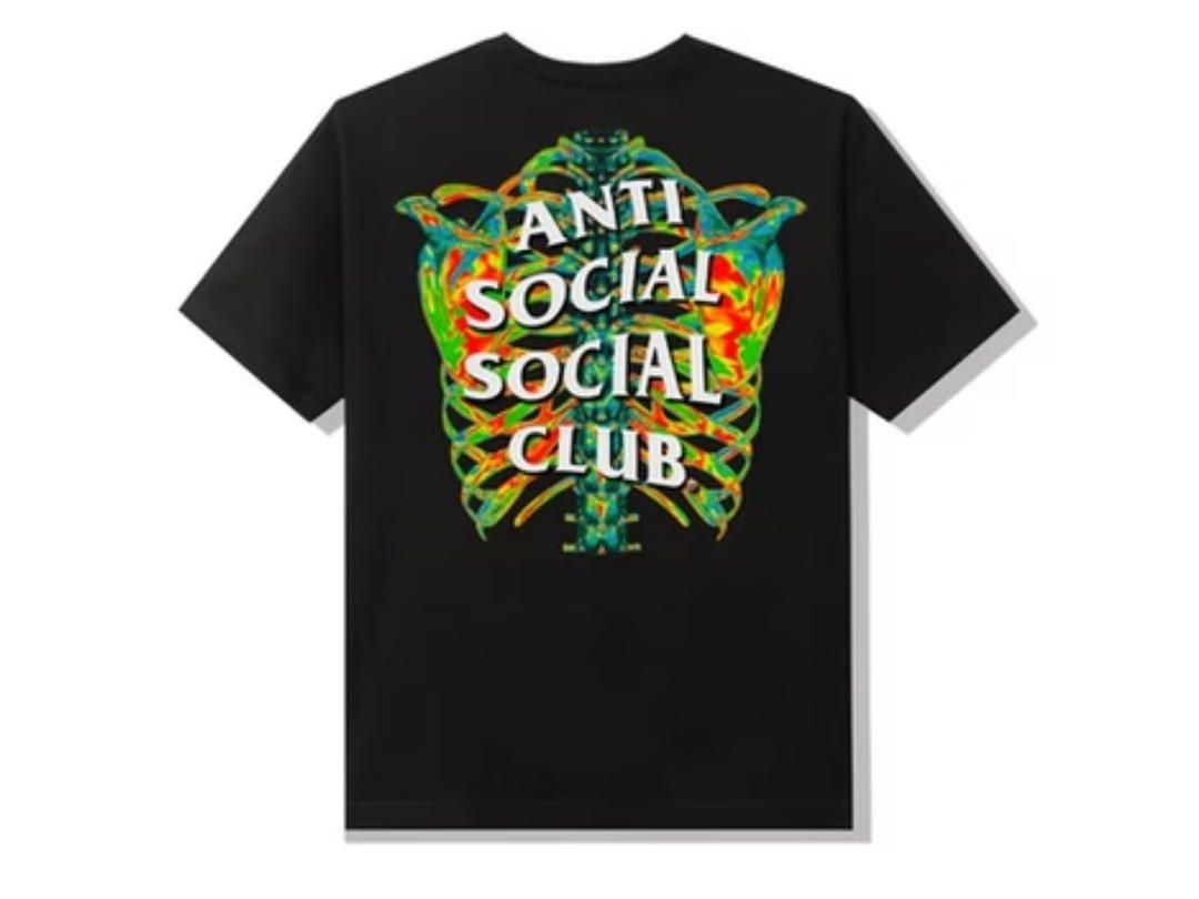 Anti Social Social Club Anti Social Social Club Blow To The Chest T-Shirt Black