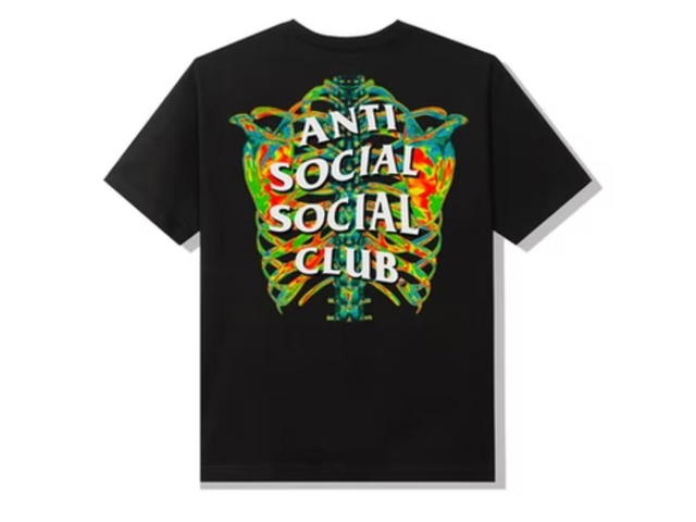 Anti Social Social Club Anti Social Social Club Blow To The Chest T-Shirt Black - view 1