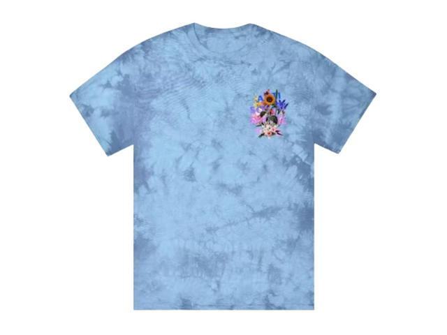 Anti Social Social Club Anti Social Social Club Bouquet For The Old Days T-shirt Blue Tie Dye - view 2