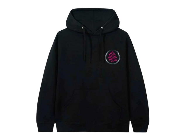 Anti Social Social Club Anti Social Social Club Brake Check Hoodie Black - view 2