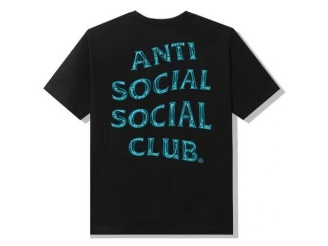 Anti Social Social Club Anti Social Social Club Braking Point Black Tee Bape Kith Black - view 1