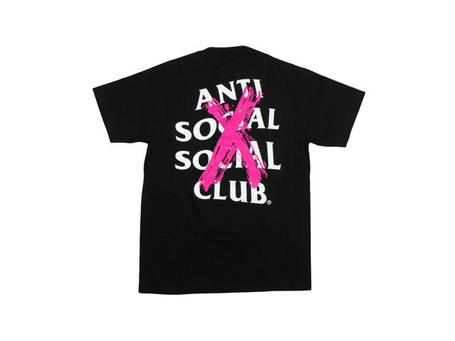 Anti Social Social Club Anti Social Social Club Cancelled T-Shirt Black - view 1