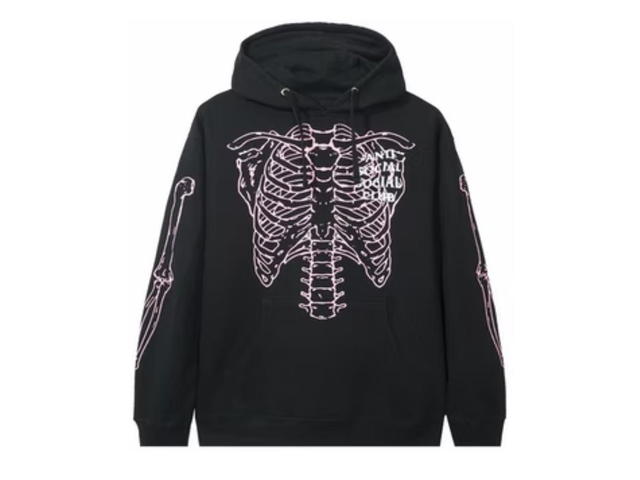 Anti Social Social Club Anti Social Social Club Car Underwater Hoodie Black - view 2
